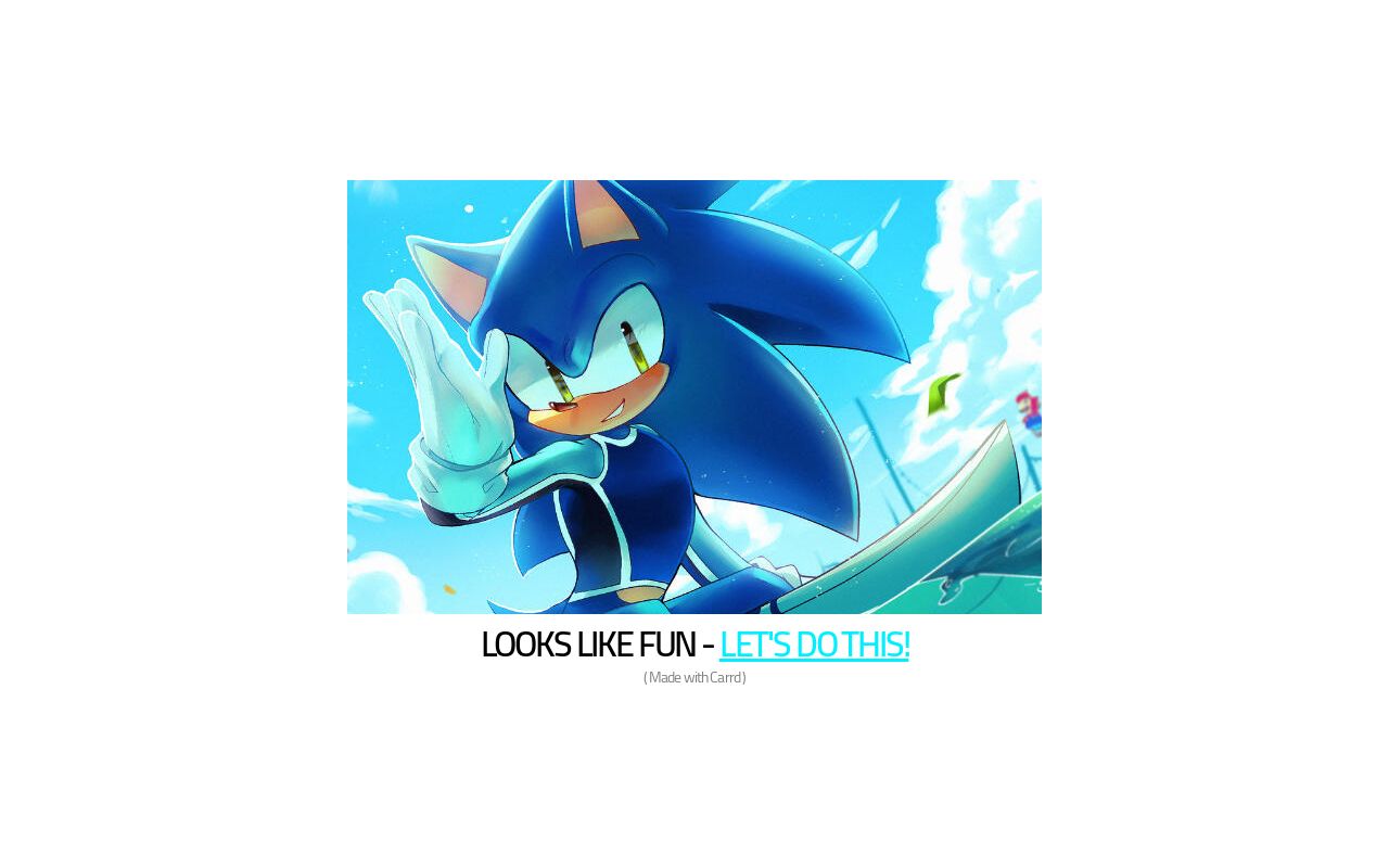 Carrd profile picture for @speedy